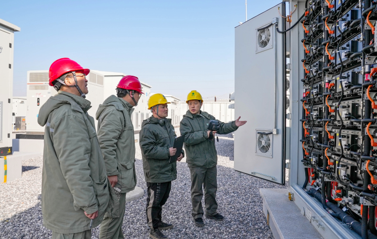 新华社点赞k8凯发(中国)科技肥东100MW/200MWh储能电站：“超级充电宝”保障寒冬用电无忧